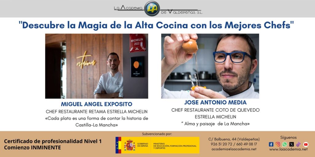 Alta Cocina con los Mejores Chefs