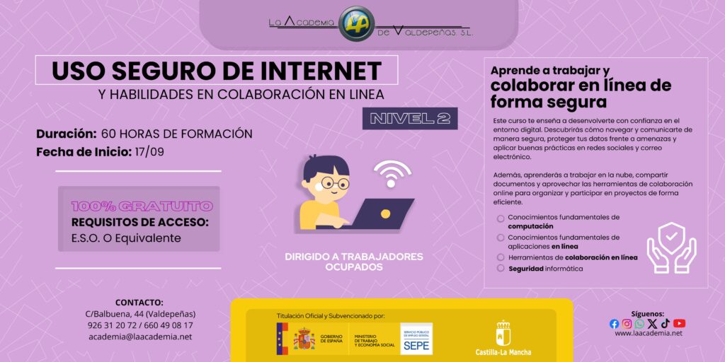 Banner - Uso seguro de internet